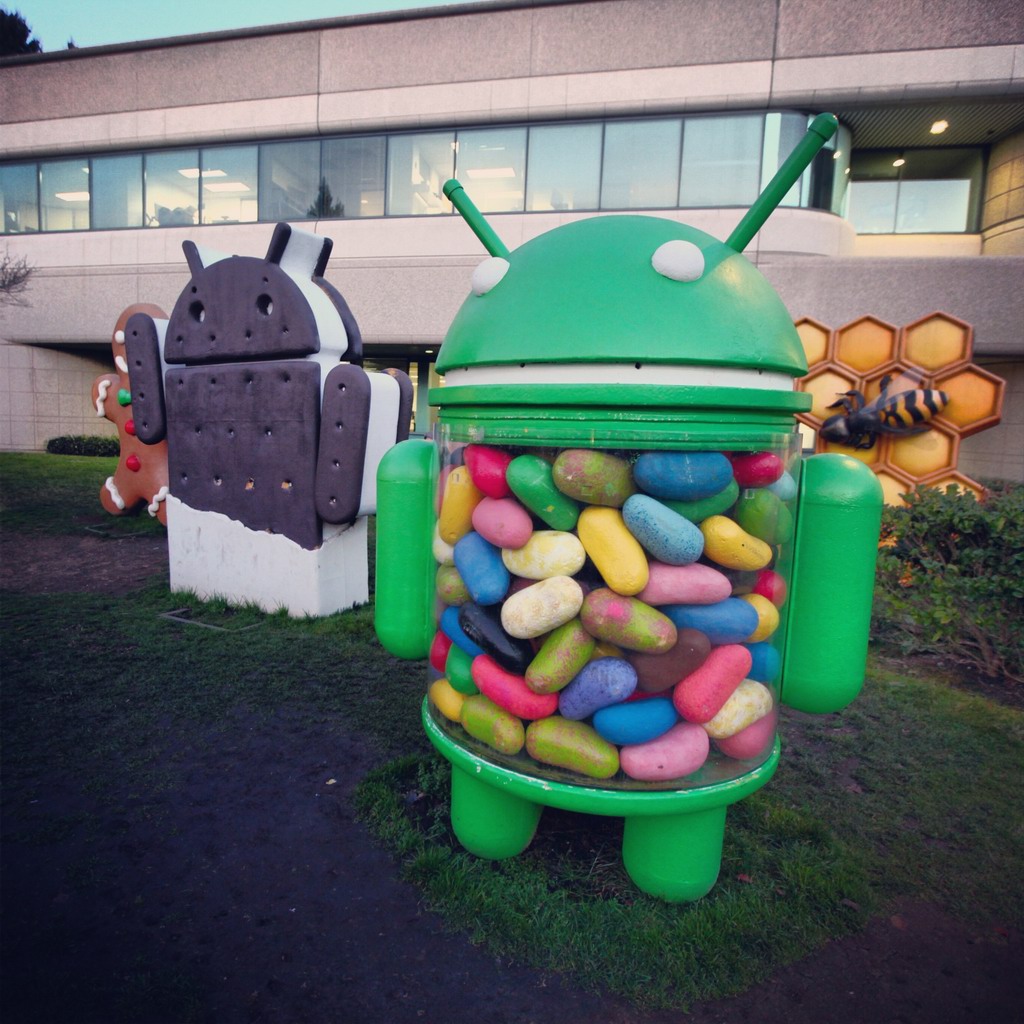 你能认出都是安卓哪些版本的形象么？