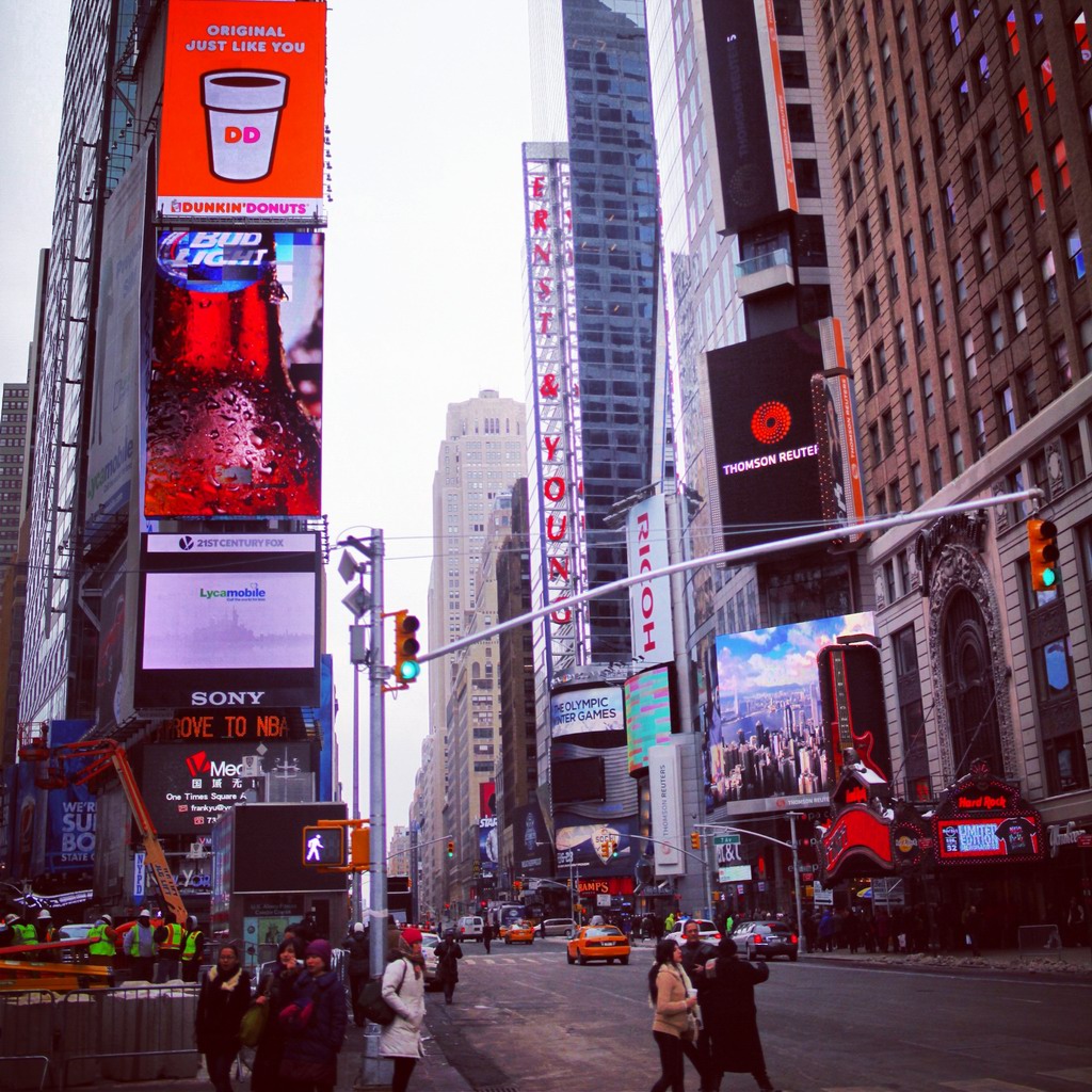 时代广场经典角度