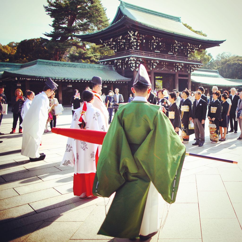 经典的传统日式婚礼