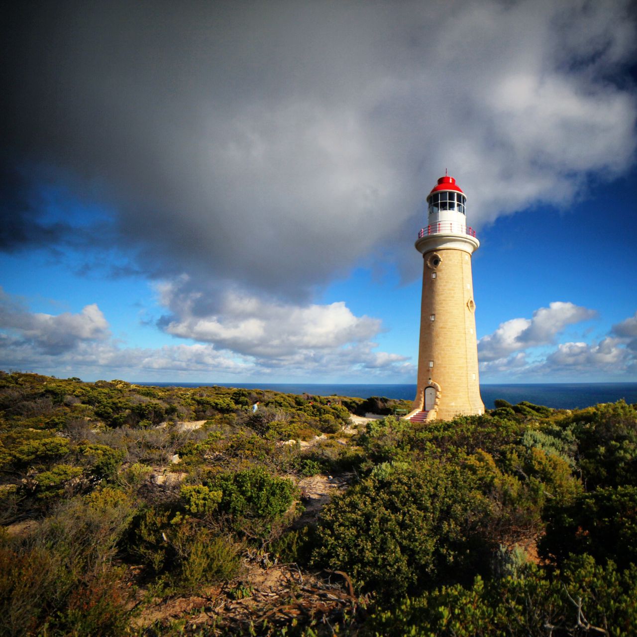 袋鼠岛上其中一座灯塔