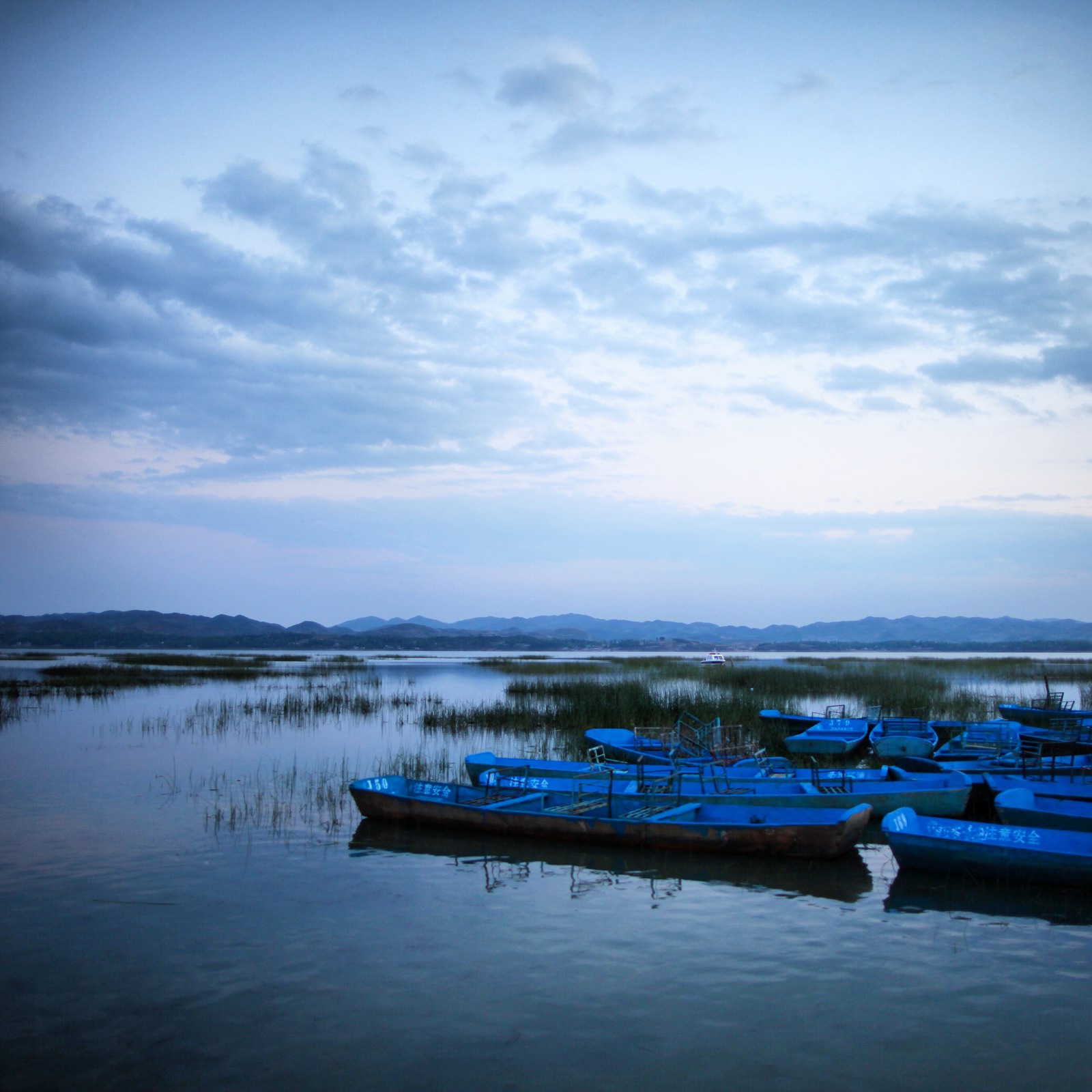 早上从贵阳出发，来到威宁已经快日落了
