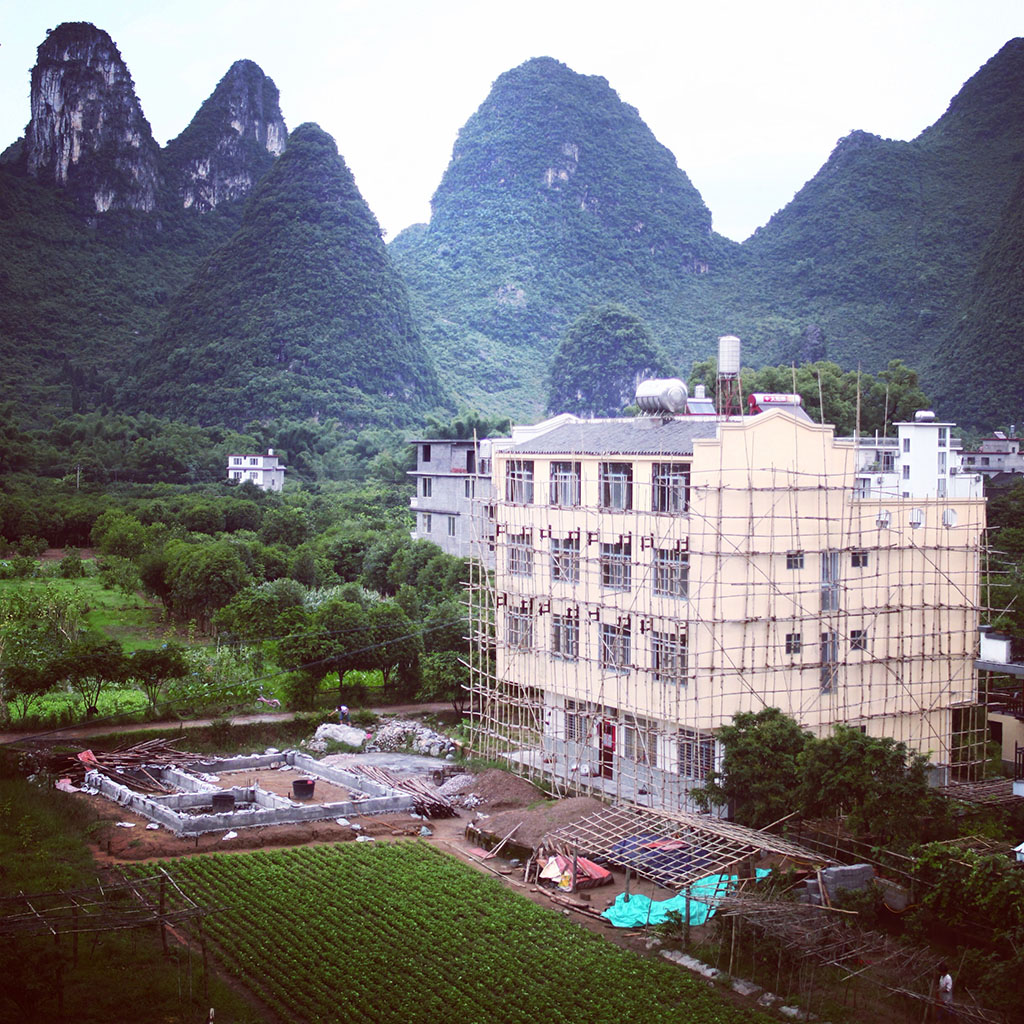 这次选在兴坪住，远离阳朔西街的烦嚣