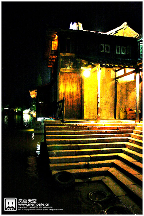 乌镇东栅的一角