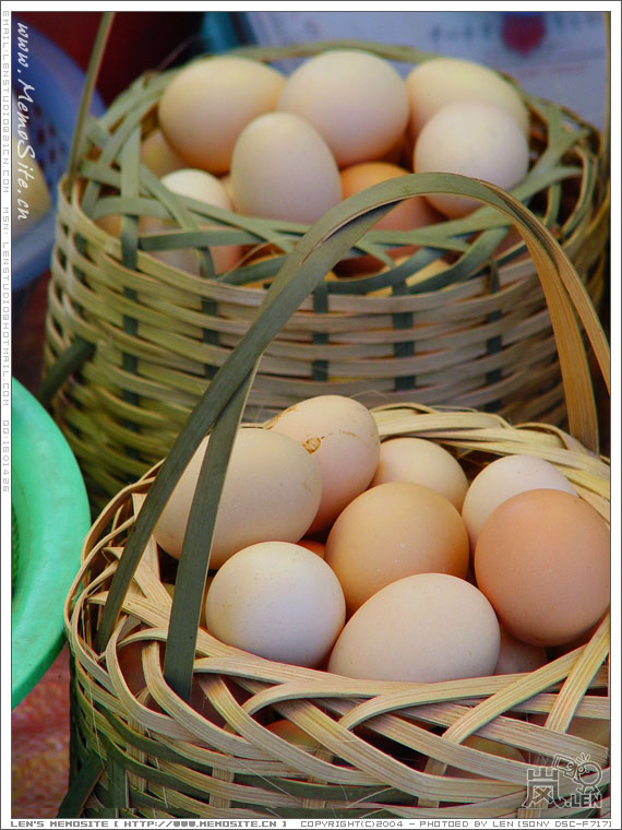 帽峰山下的盐焗蛋