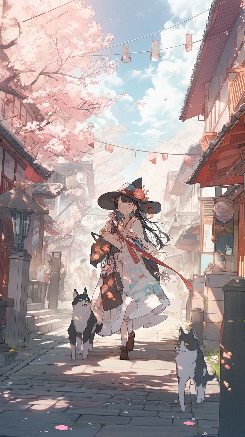 春日大道上的那些小菇凉