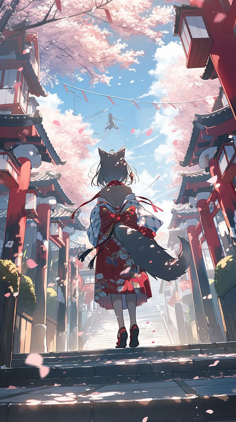 NC MKT red white and blue painting of a woman walking by cherry bbeaa55b 85b1 4689 8a14 a2a446d850fe